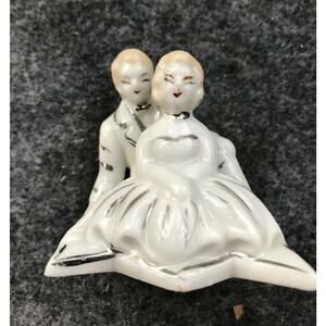 A National Supply Compan Romantic Couple Figurine Vintage Gift Anniversary
